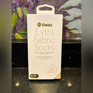 💗💗NWT💗💗 Owlet Extra Fabric Sock